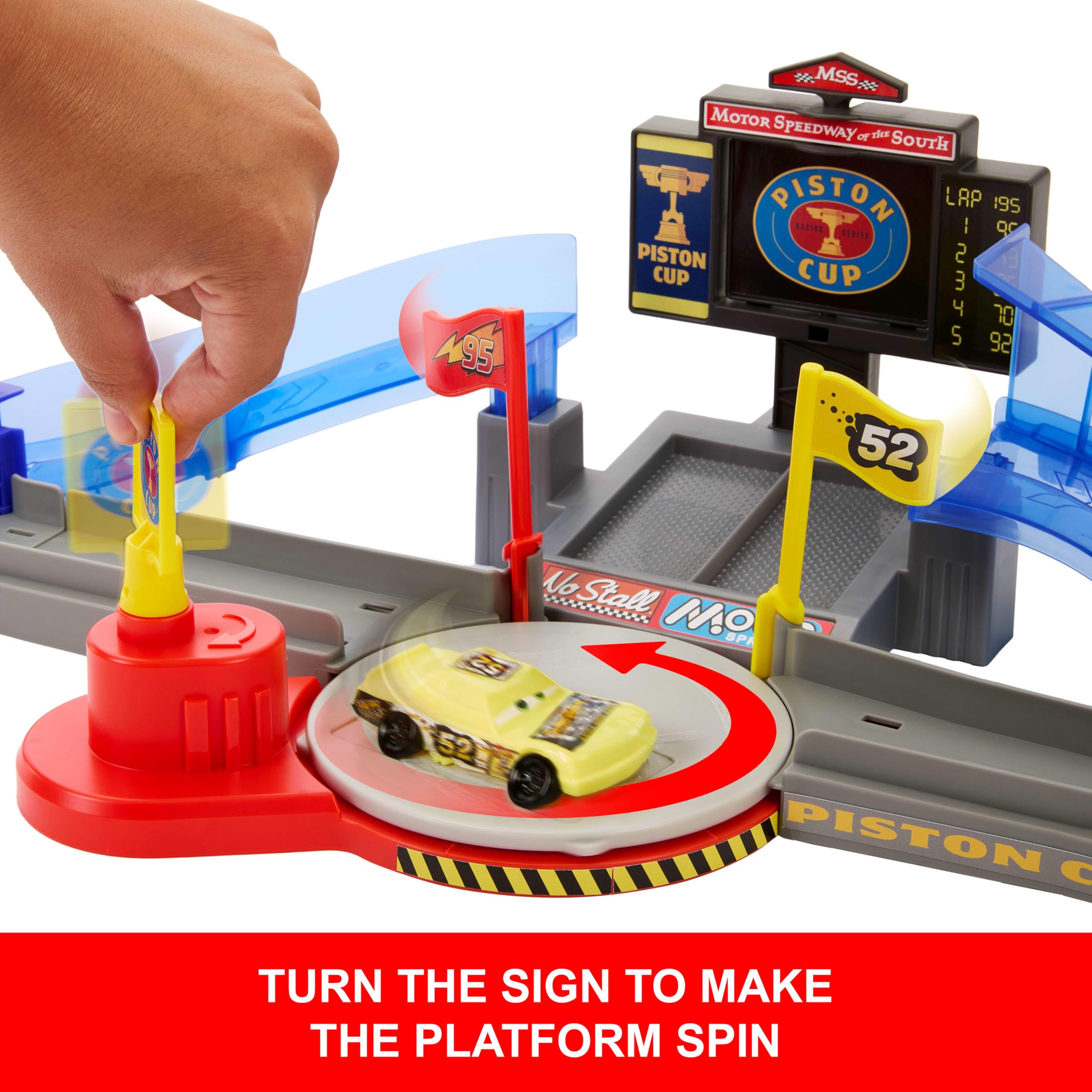 Mattel Disney and Pixar Cars Playset & Toy Car, Tongue-Out
